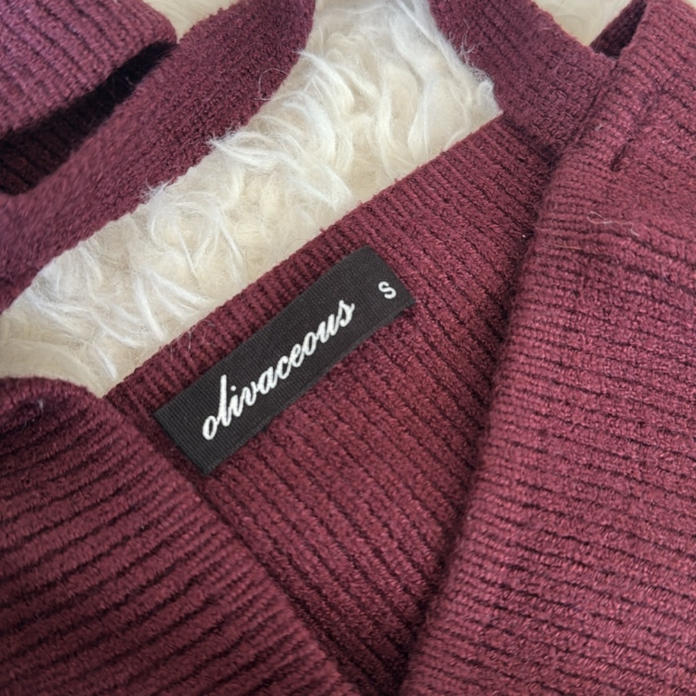 Yara Drape Knit Midi Sweater Dress - Picture 4 of 4